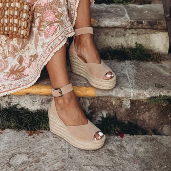 Soludos Positano Platform Wedge - Picture 2 of 8